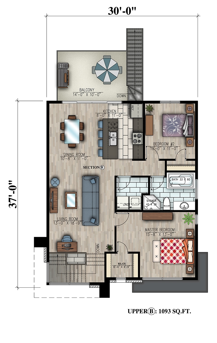 Floor Plan Upper Level