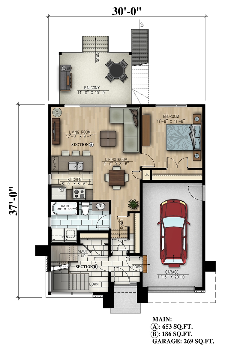 Floor Plan Main Level