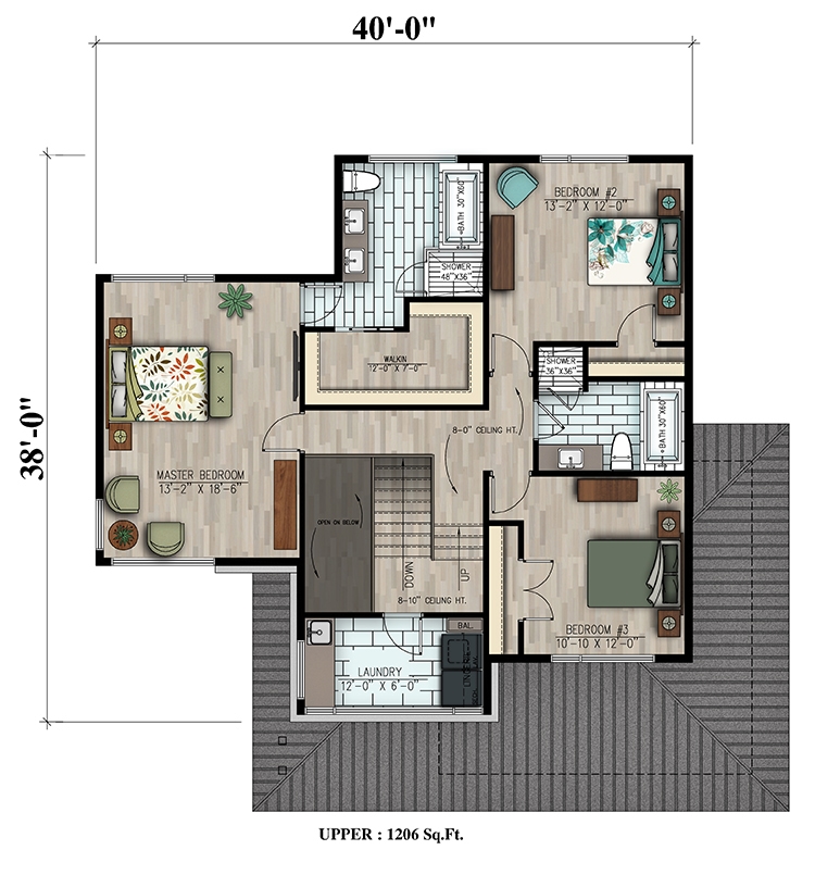 Floor Plan Upper Level