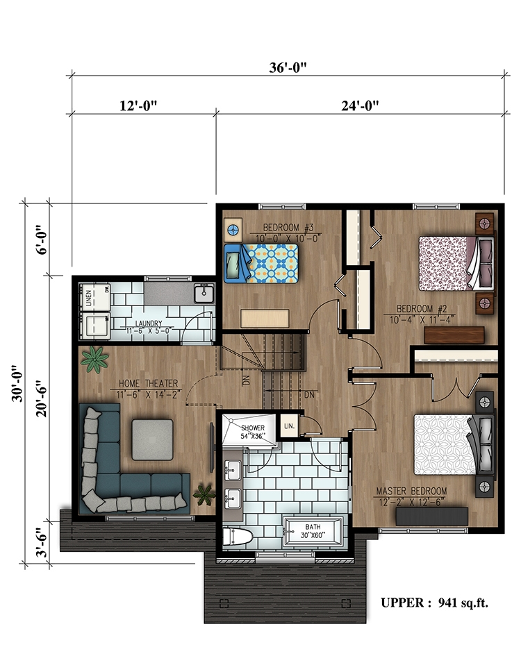 Floor Plan Upper Level
