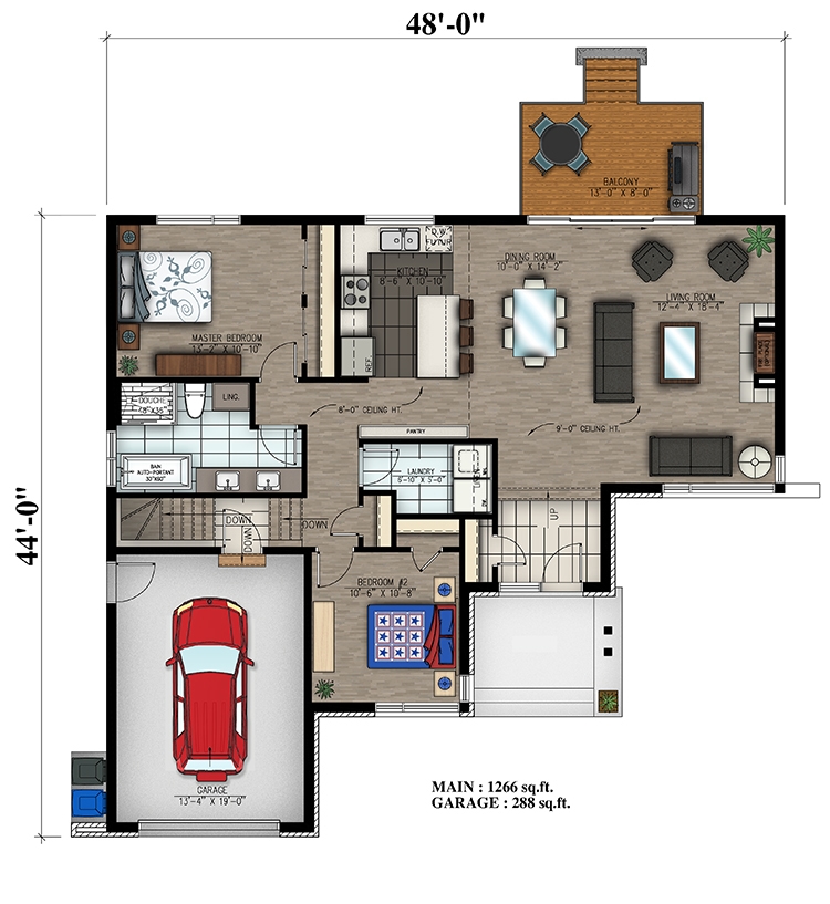 Floor Plan Main Level