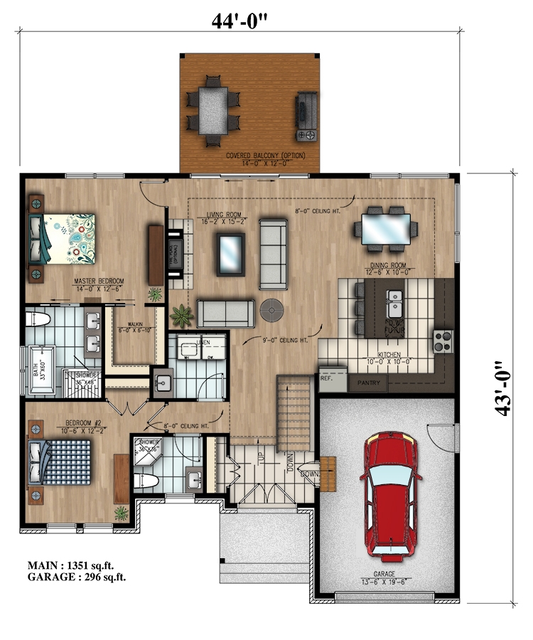 Floor Plan Main Level