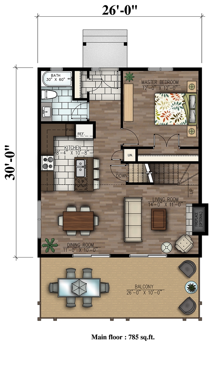 Floor Plan Main Level