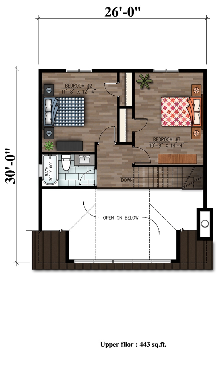 Floor Plan Upper Level