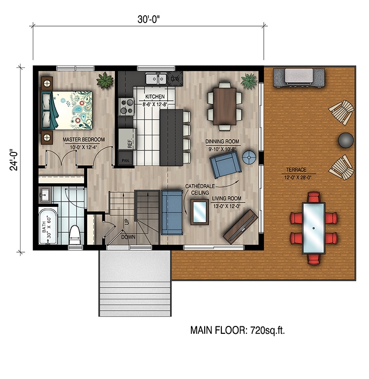 Floor Plan Main Level