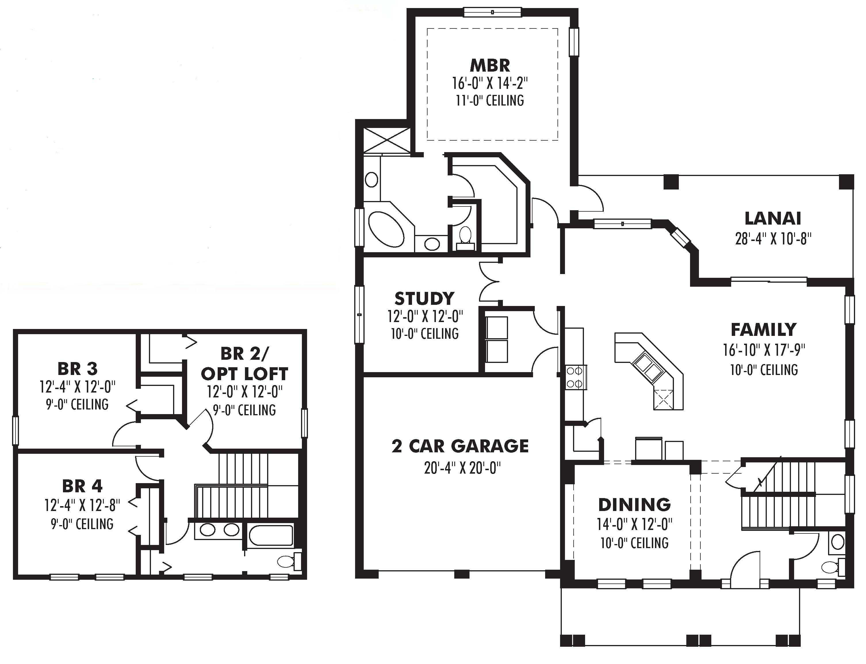 Floor Plan First Story