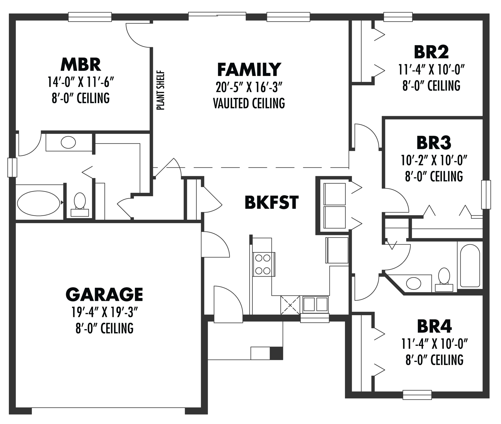 Floor Plan First Story