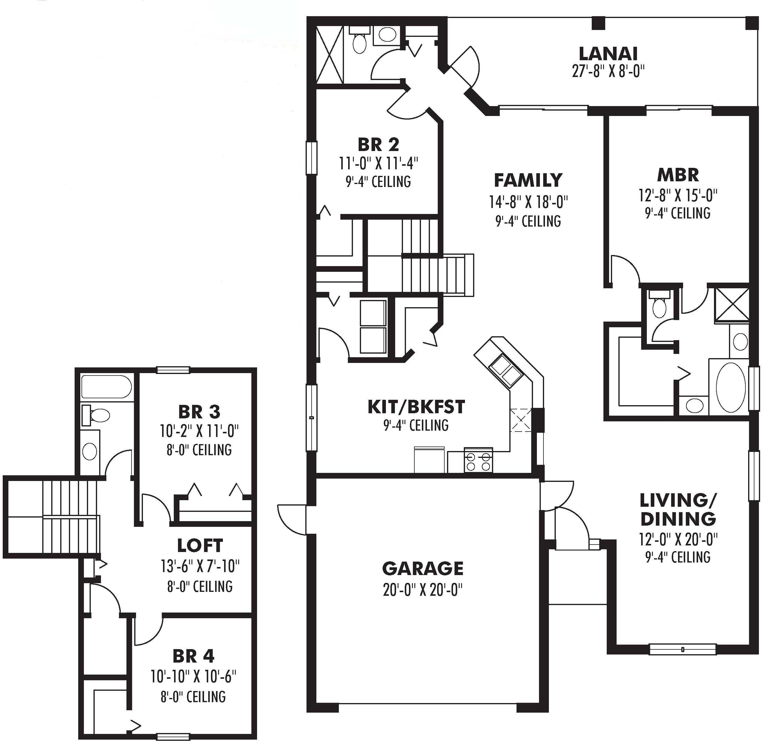 Floor Plan First Story