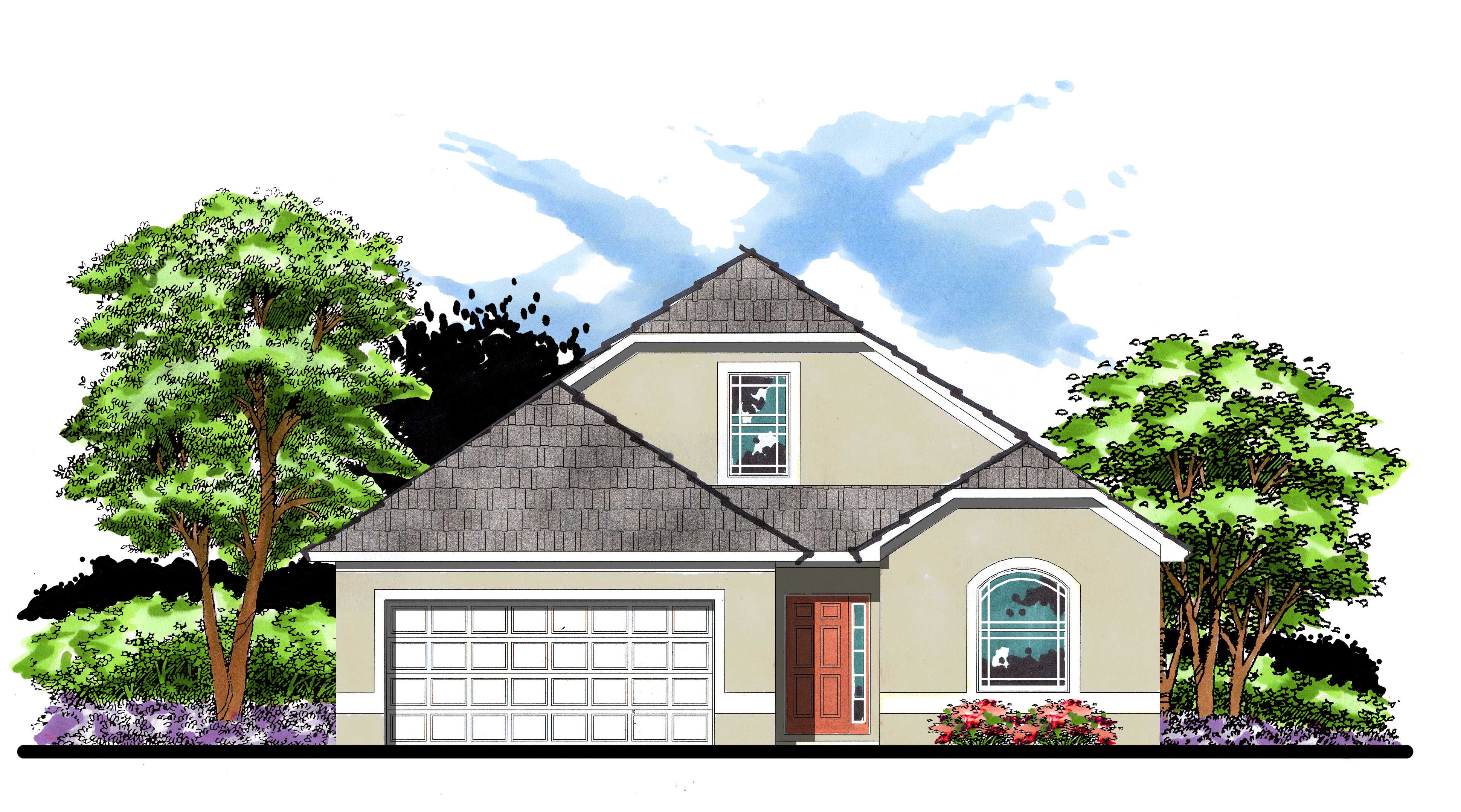 4-Bedroom, 2173 Sq Ft Craftsman Home Plan - 159-1011 - Main Exterior