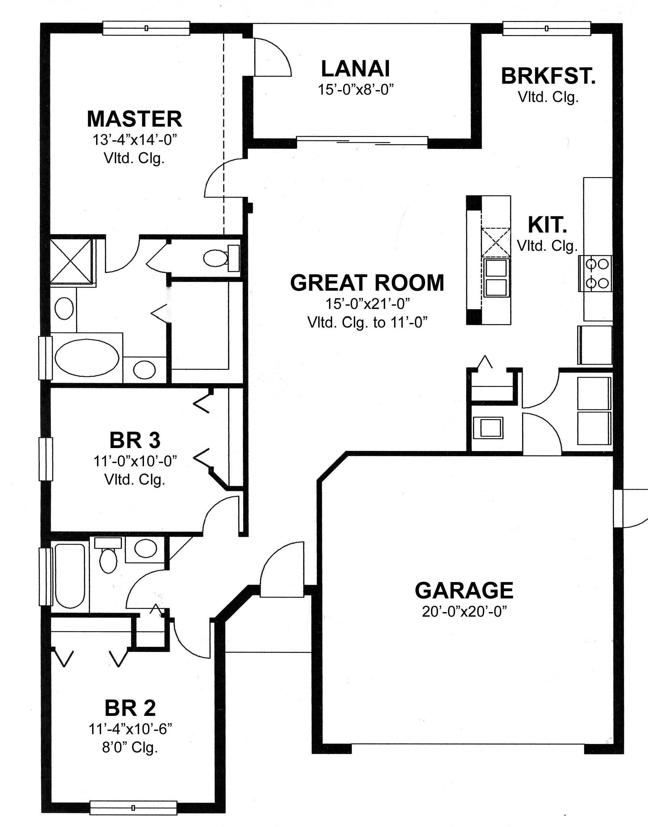 Floor Plan First Story