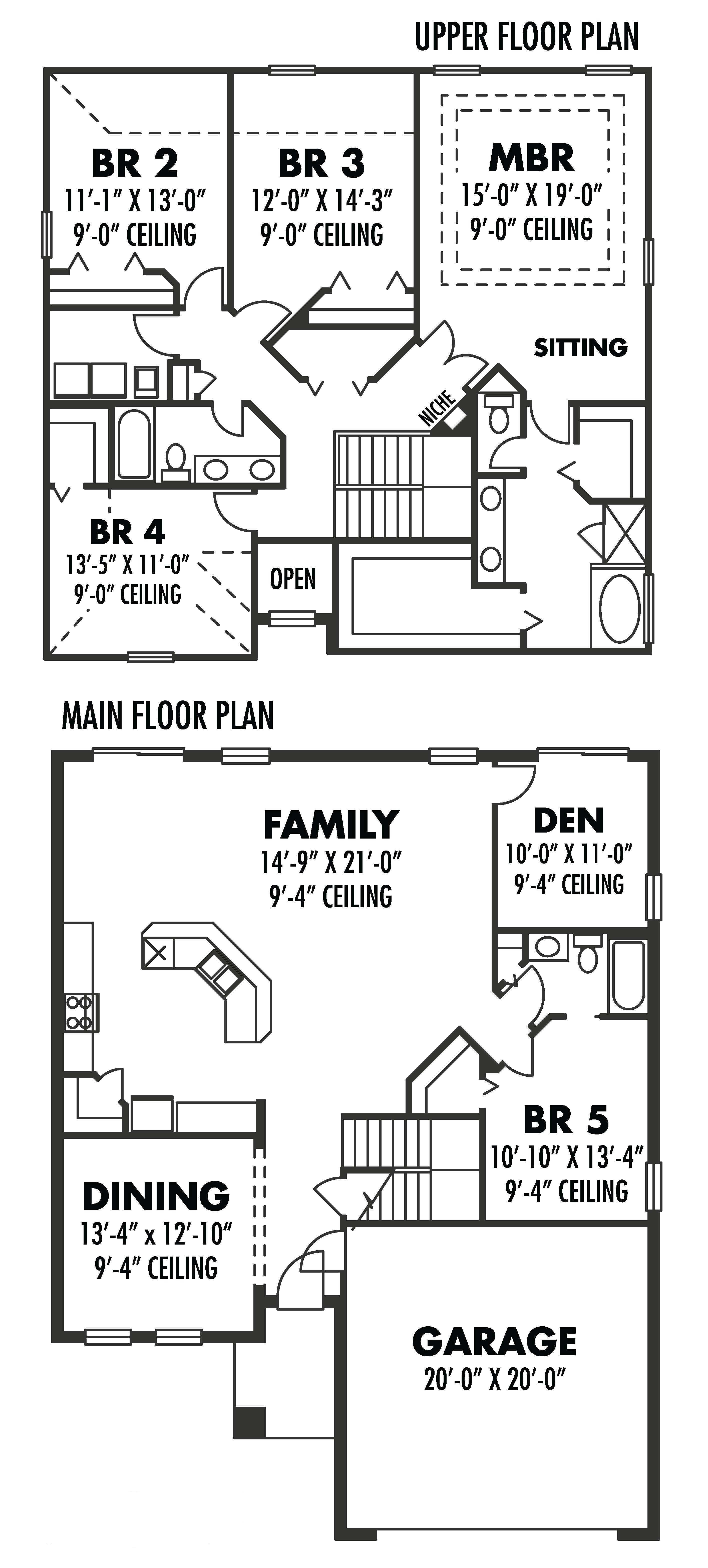 Floor Plan First Story