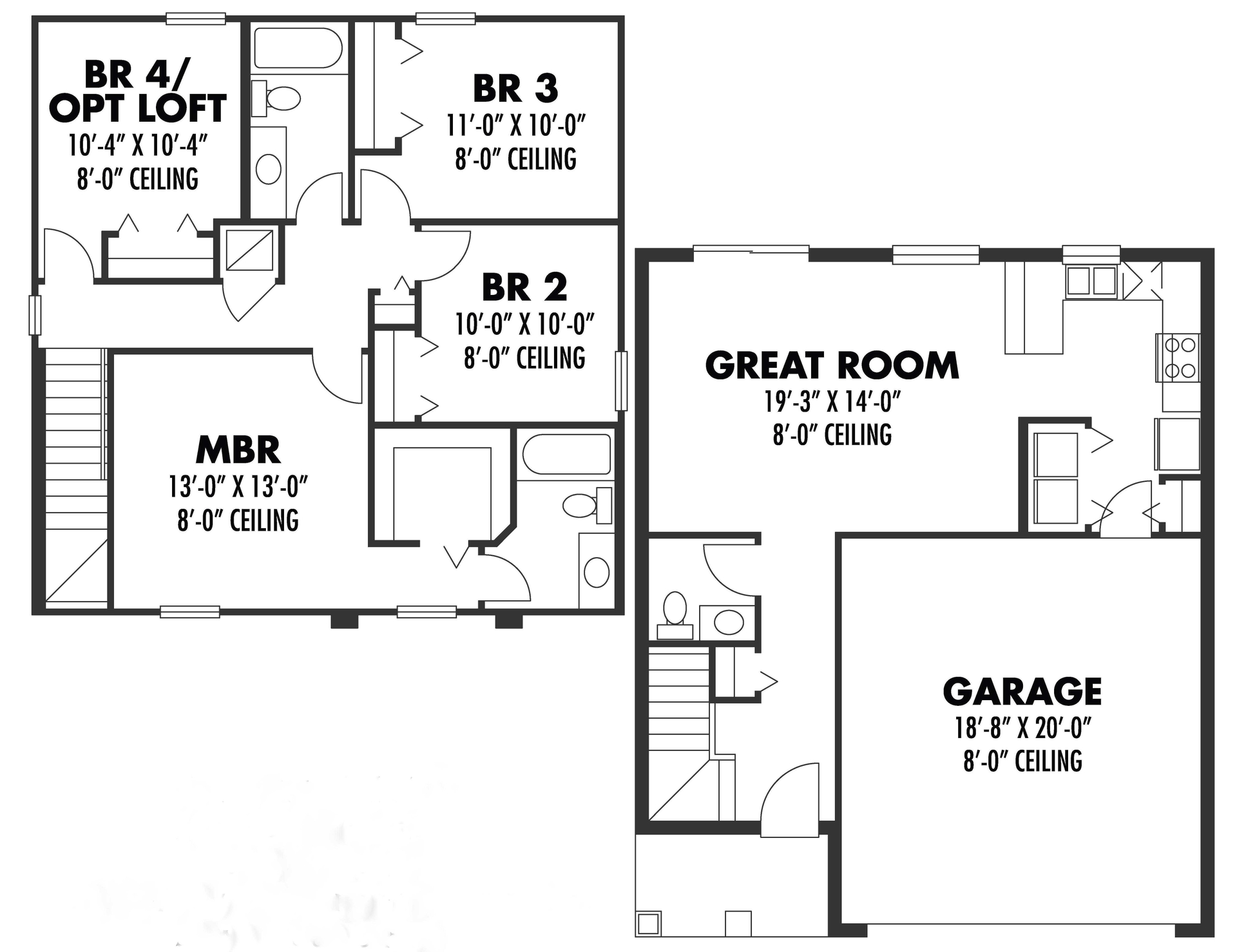 Floor Plan First Story