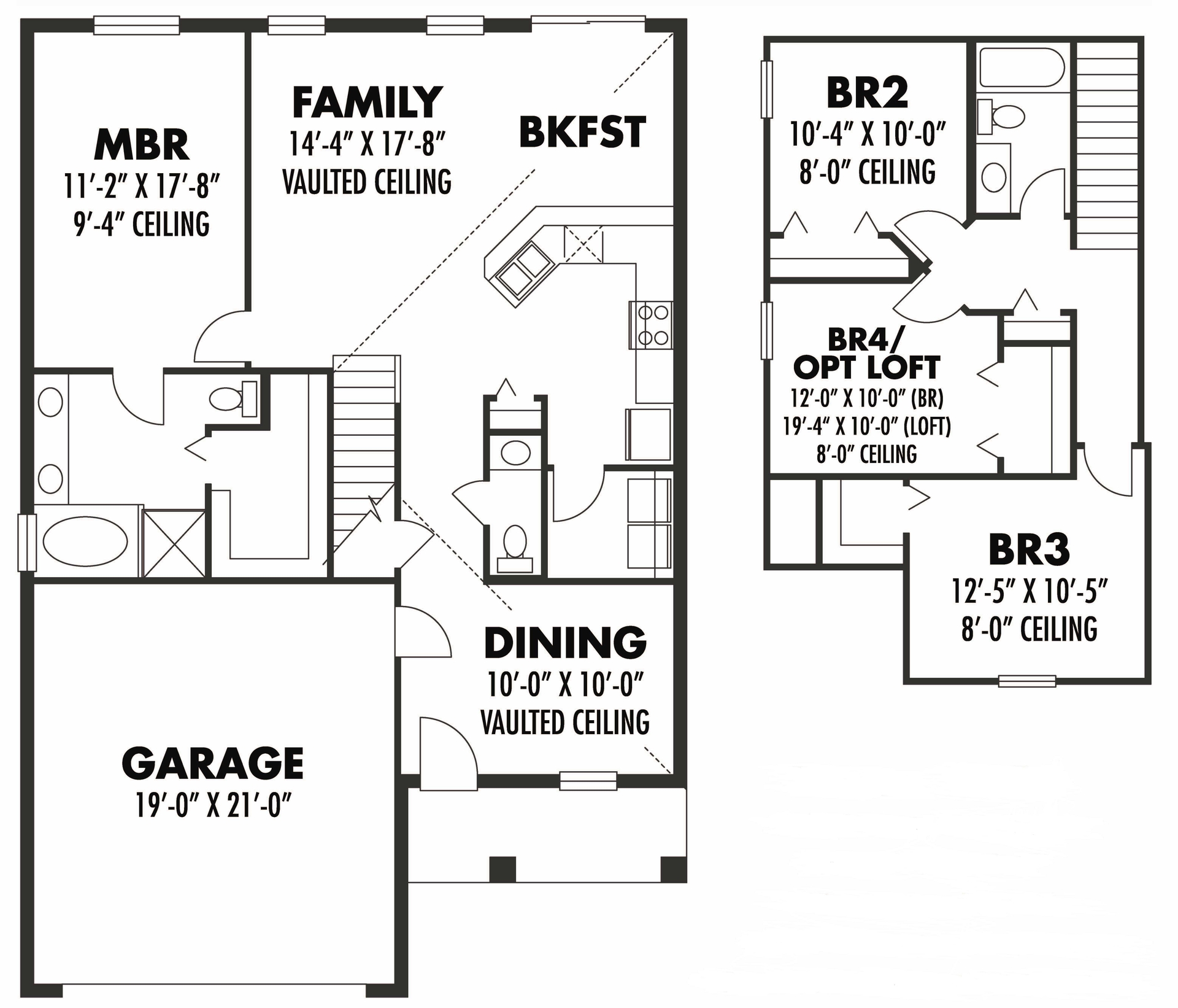 Floor Plan First Story
