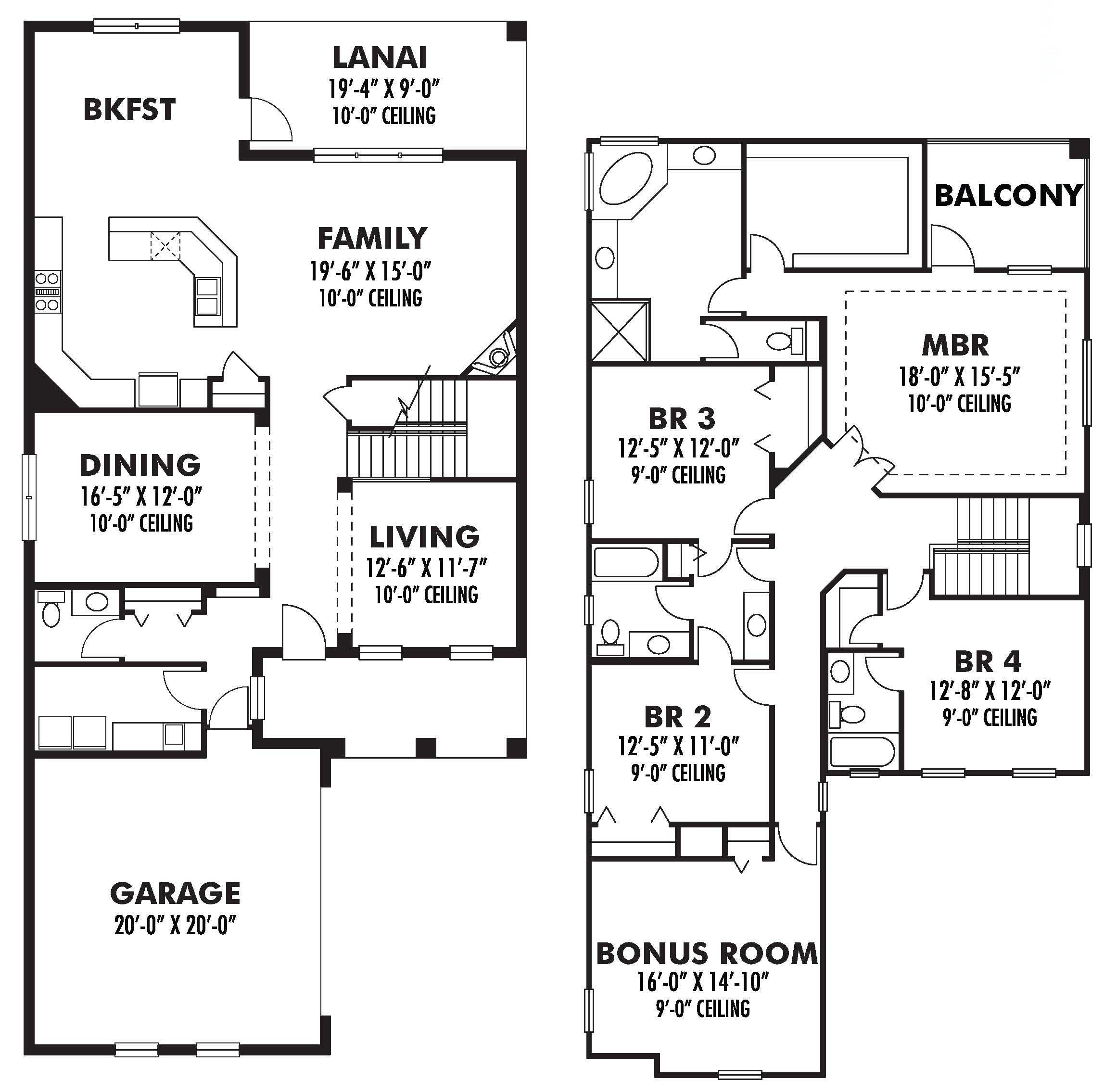 Floor Plan First Story