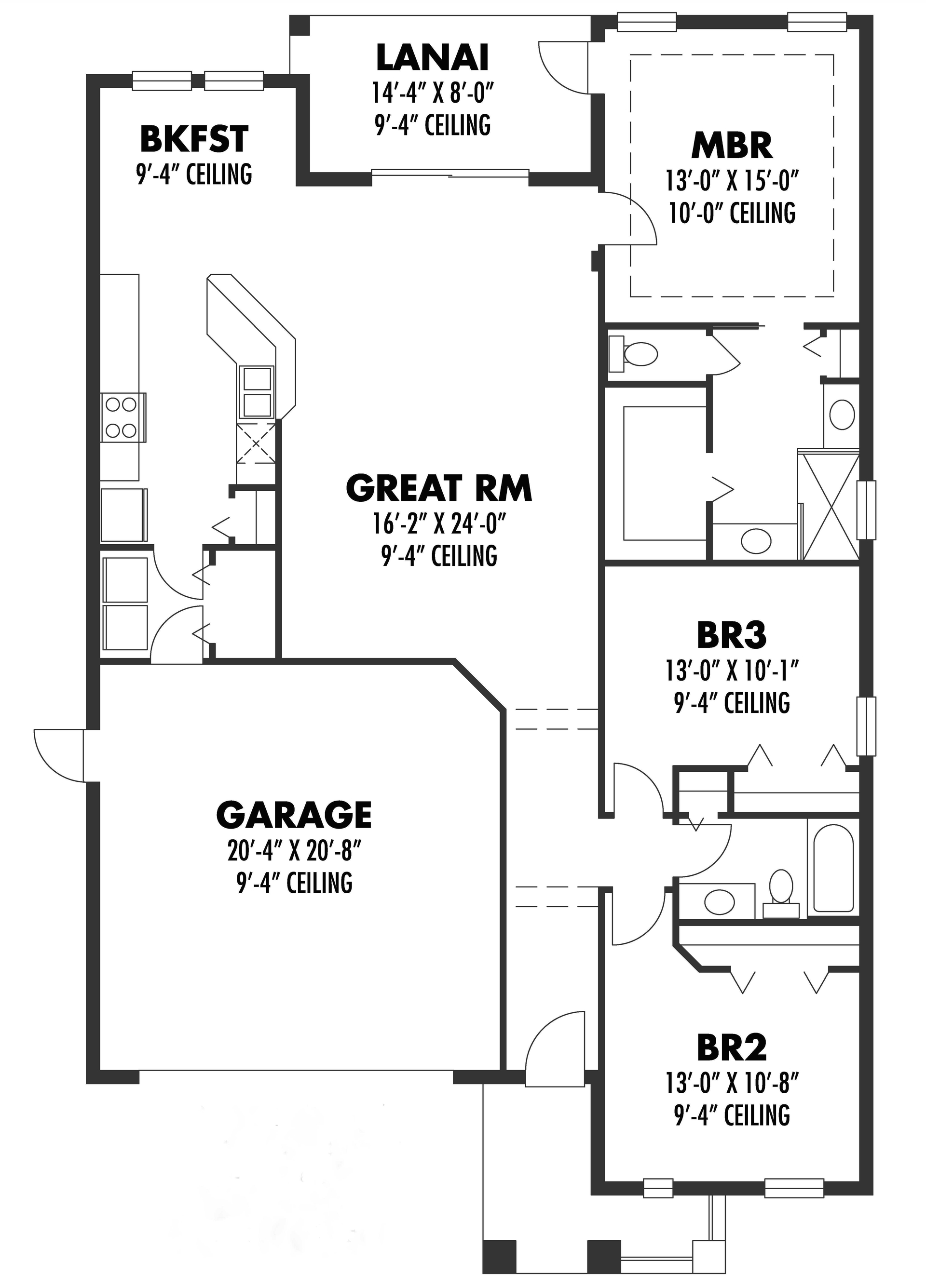 Floor Plan First Story