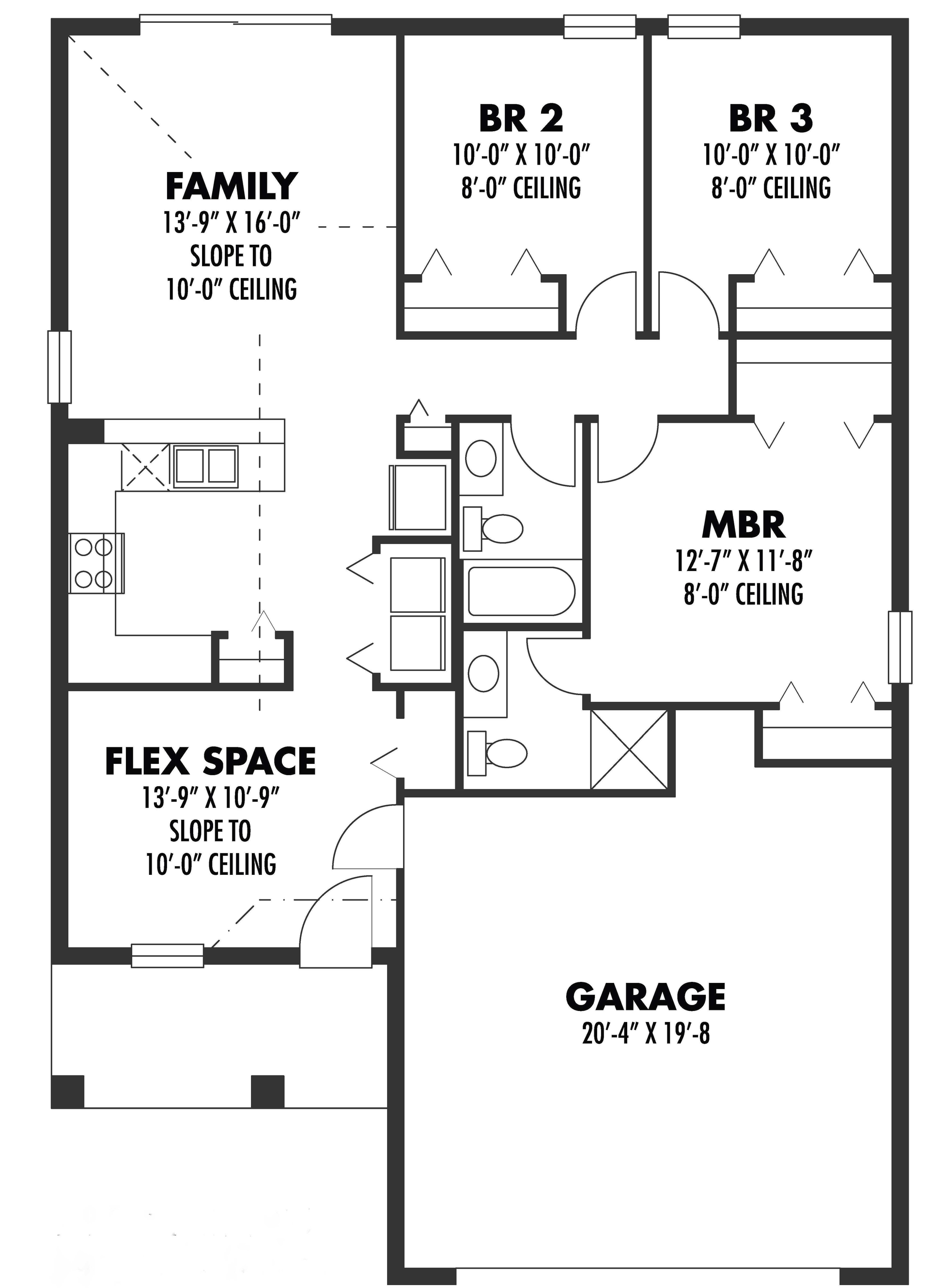 Floor Plan First Story
