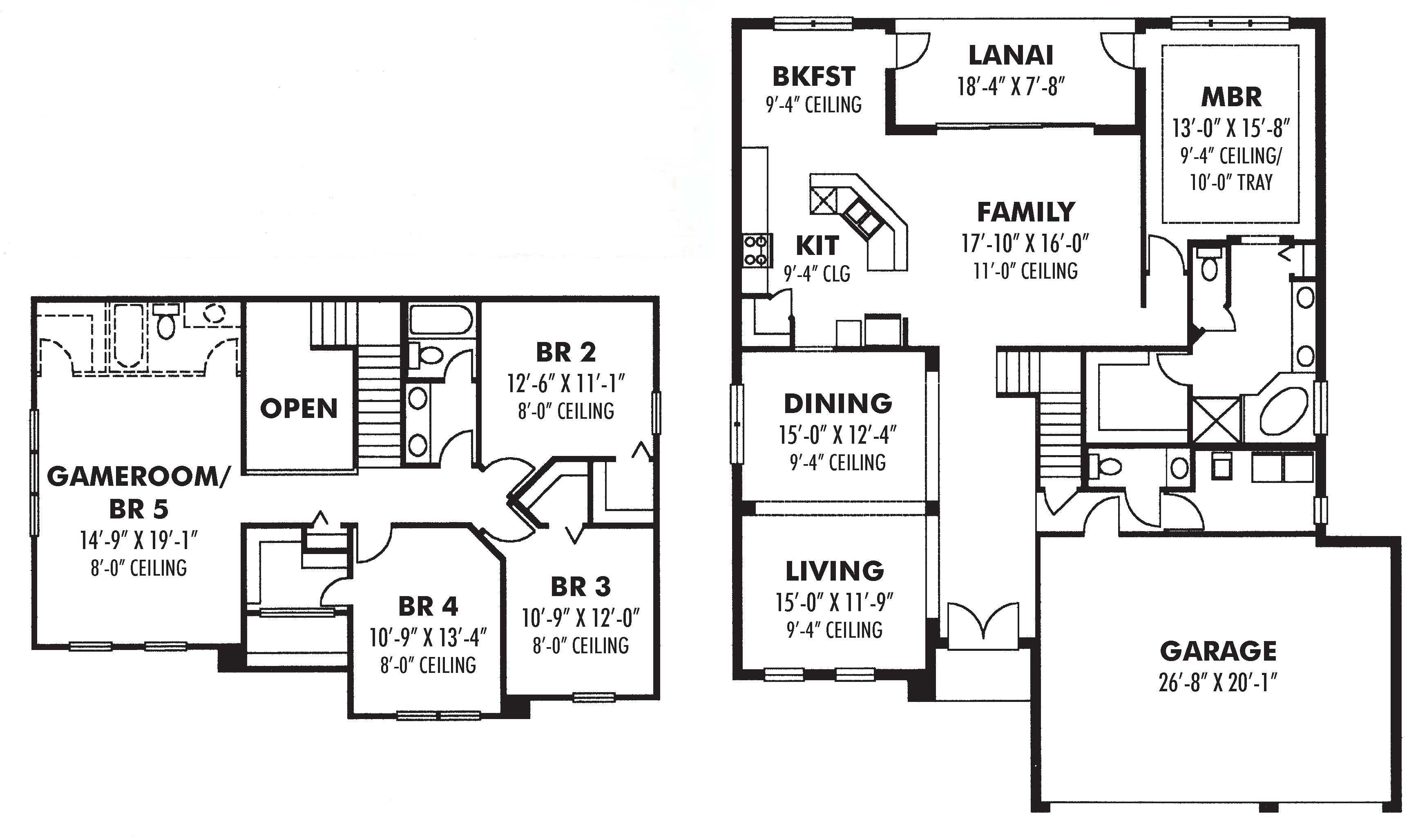 Floor Plan First Story