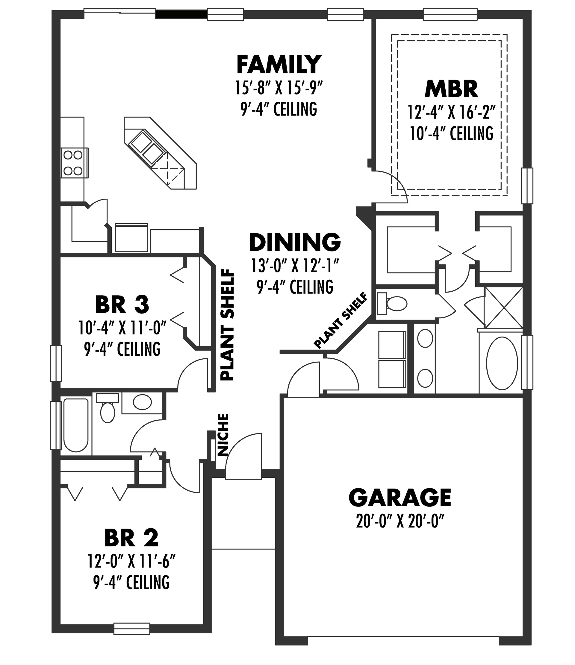 Floor Plan First Story
