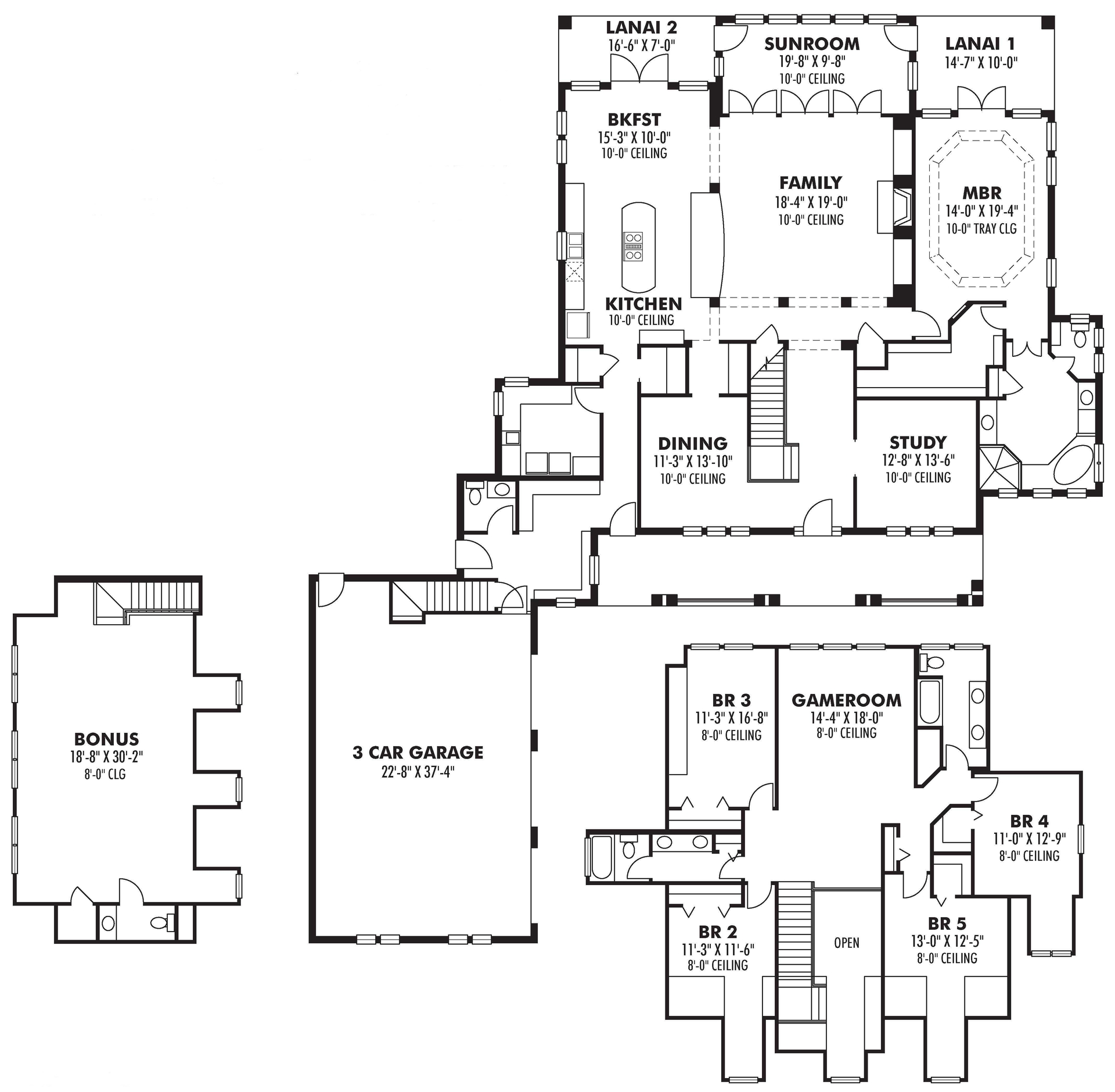 Floor Plan First Story