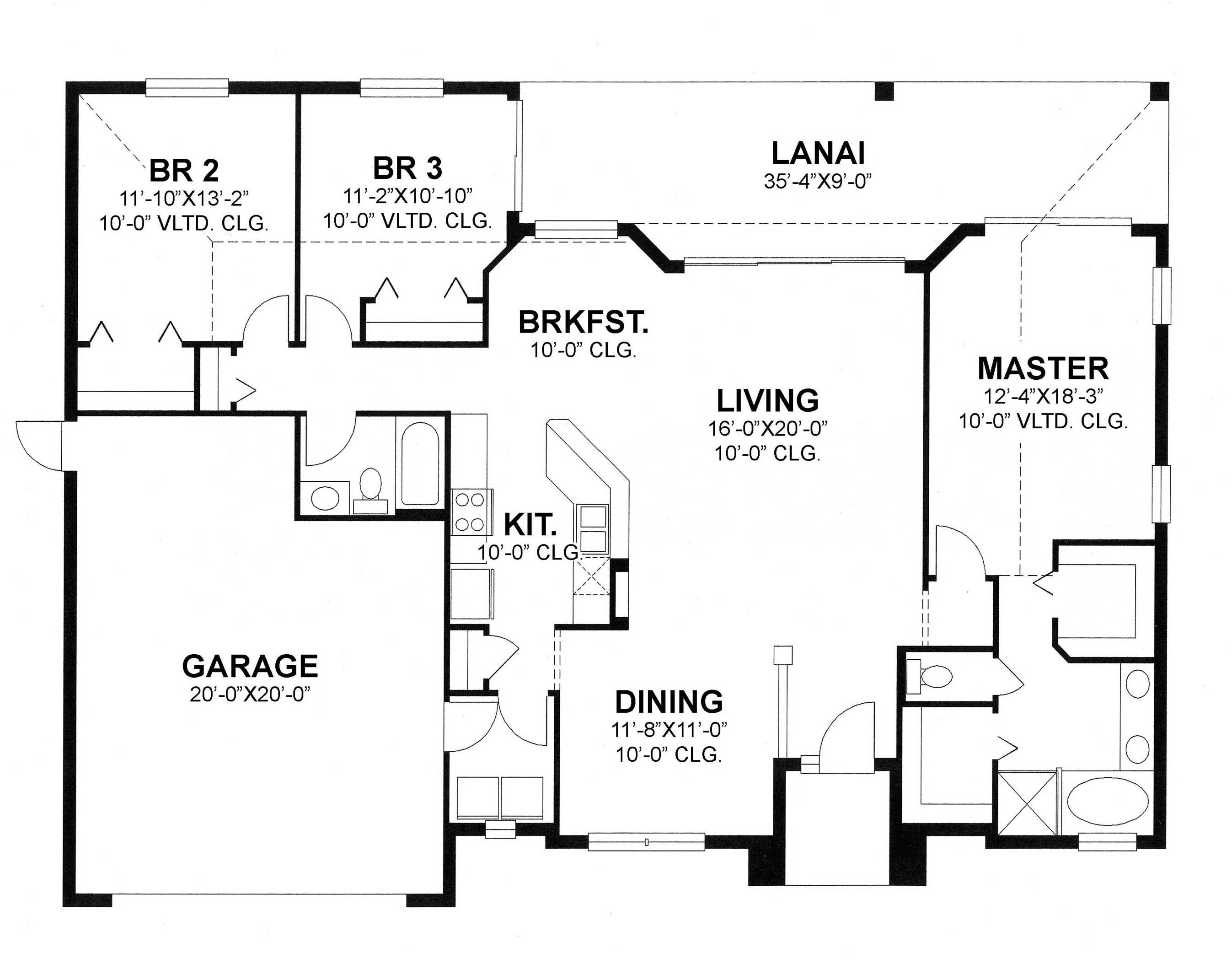 Floor Plan First Story