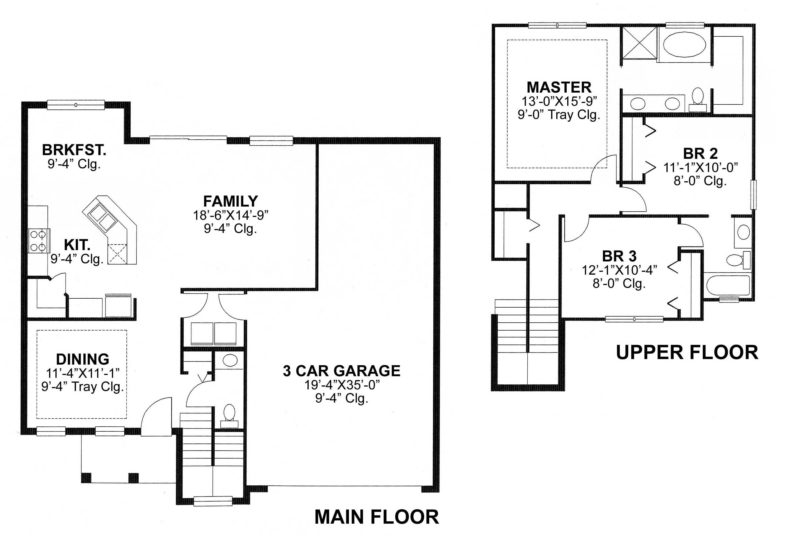 Floor Plan First Story