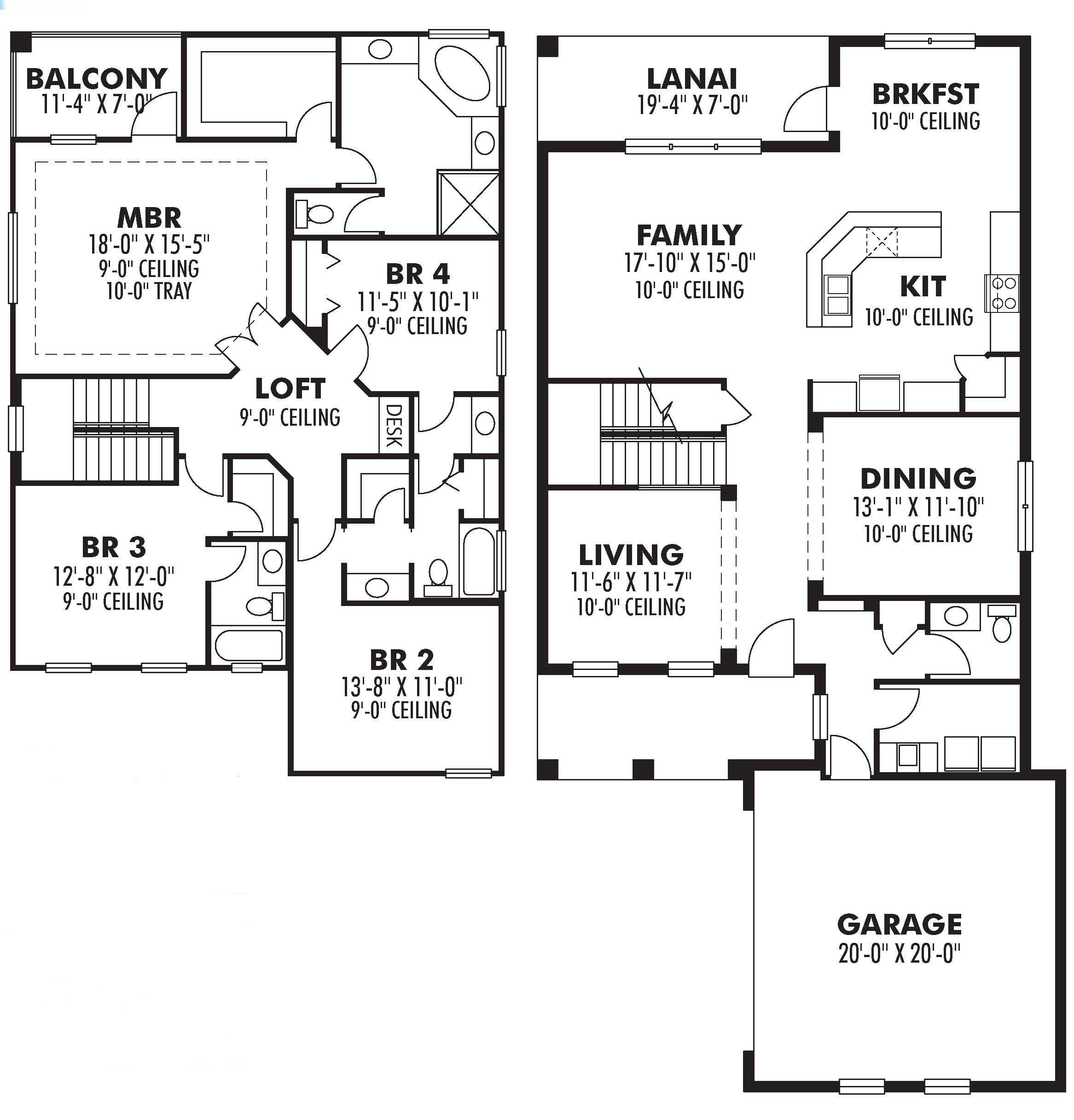 Floor Plan First Story
