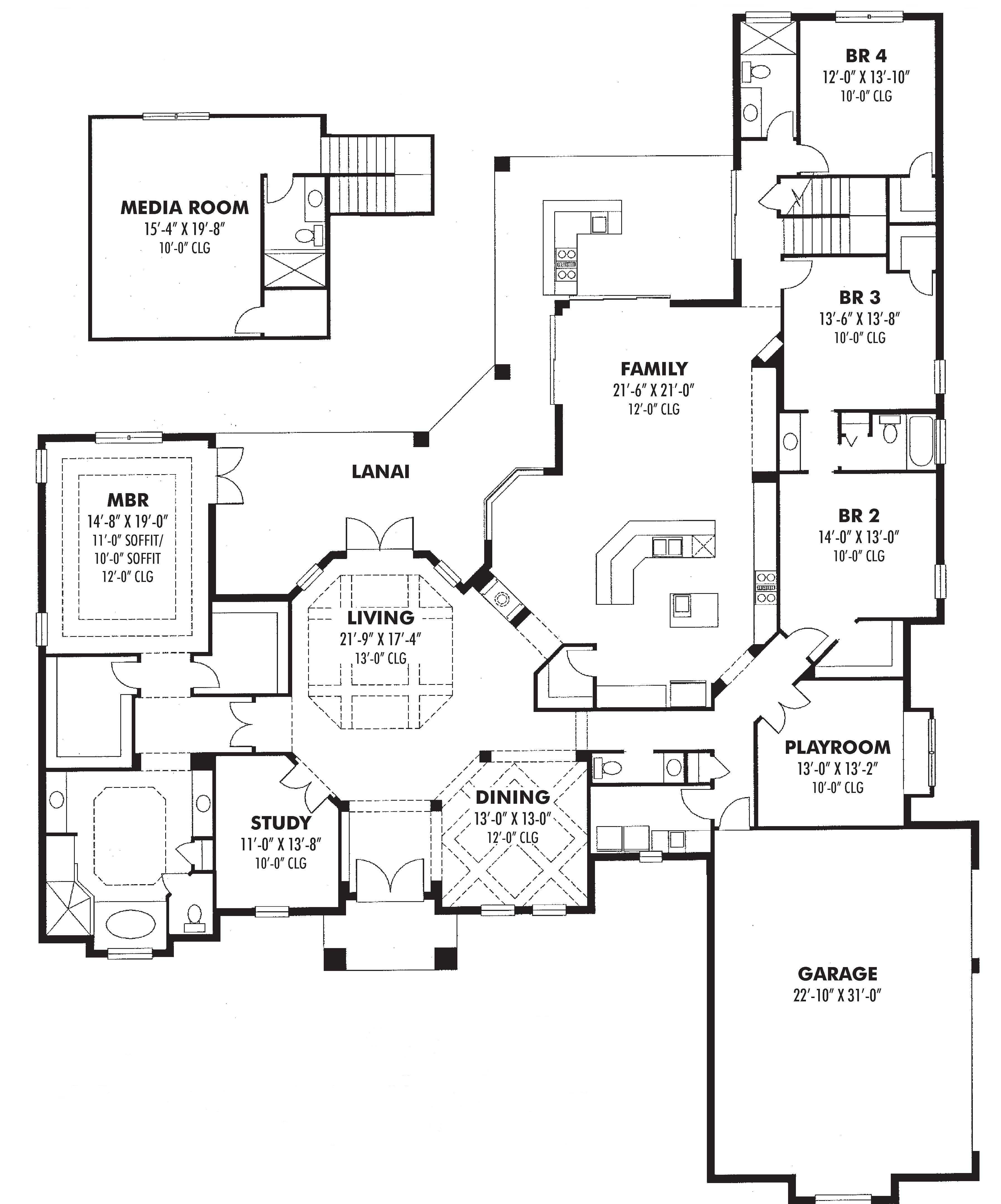 Floor Plan First Story