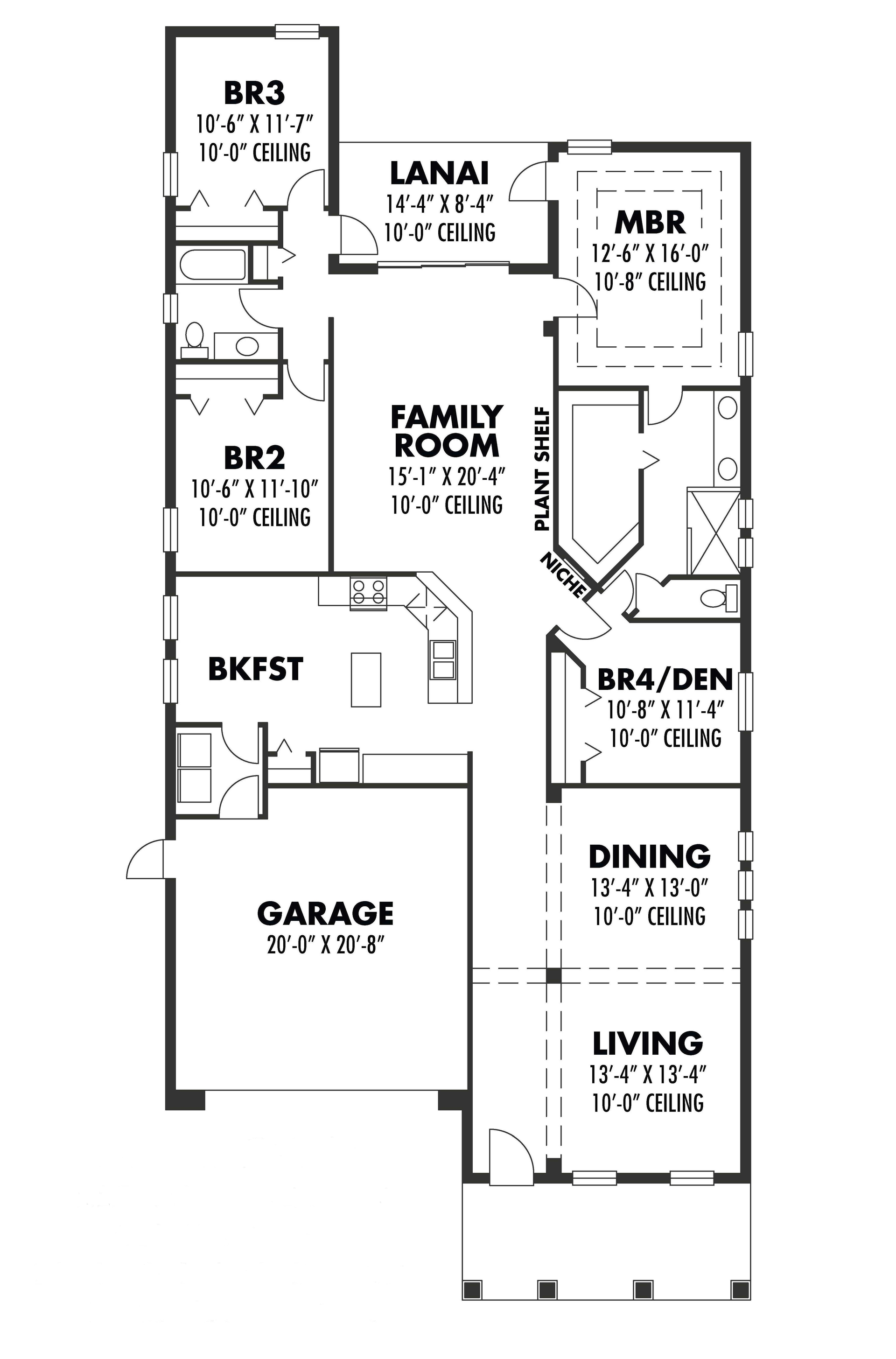 Floor Plan First Story