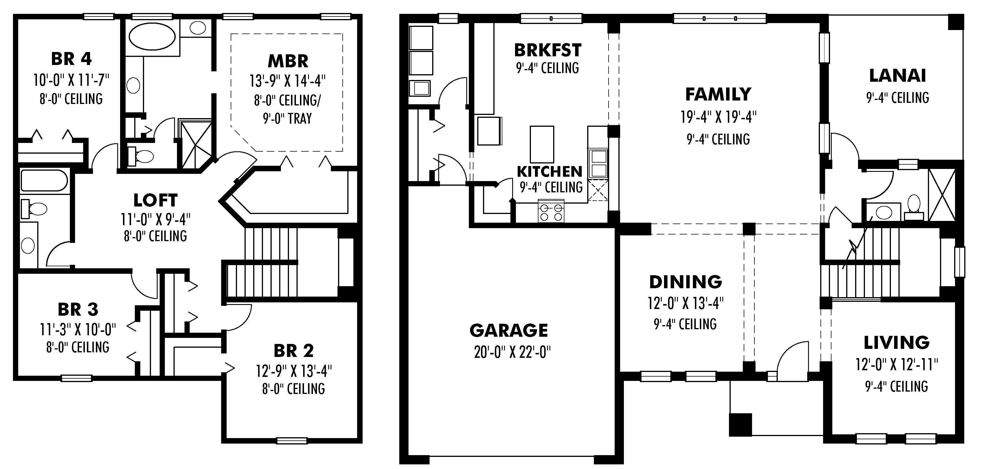 Floor Plan First Story