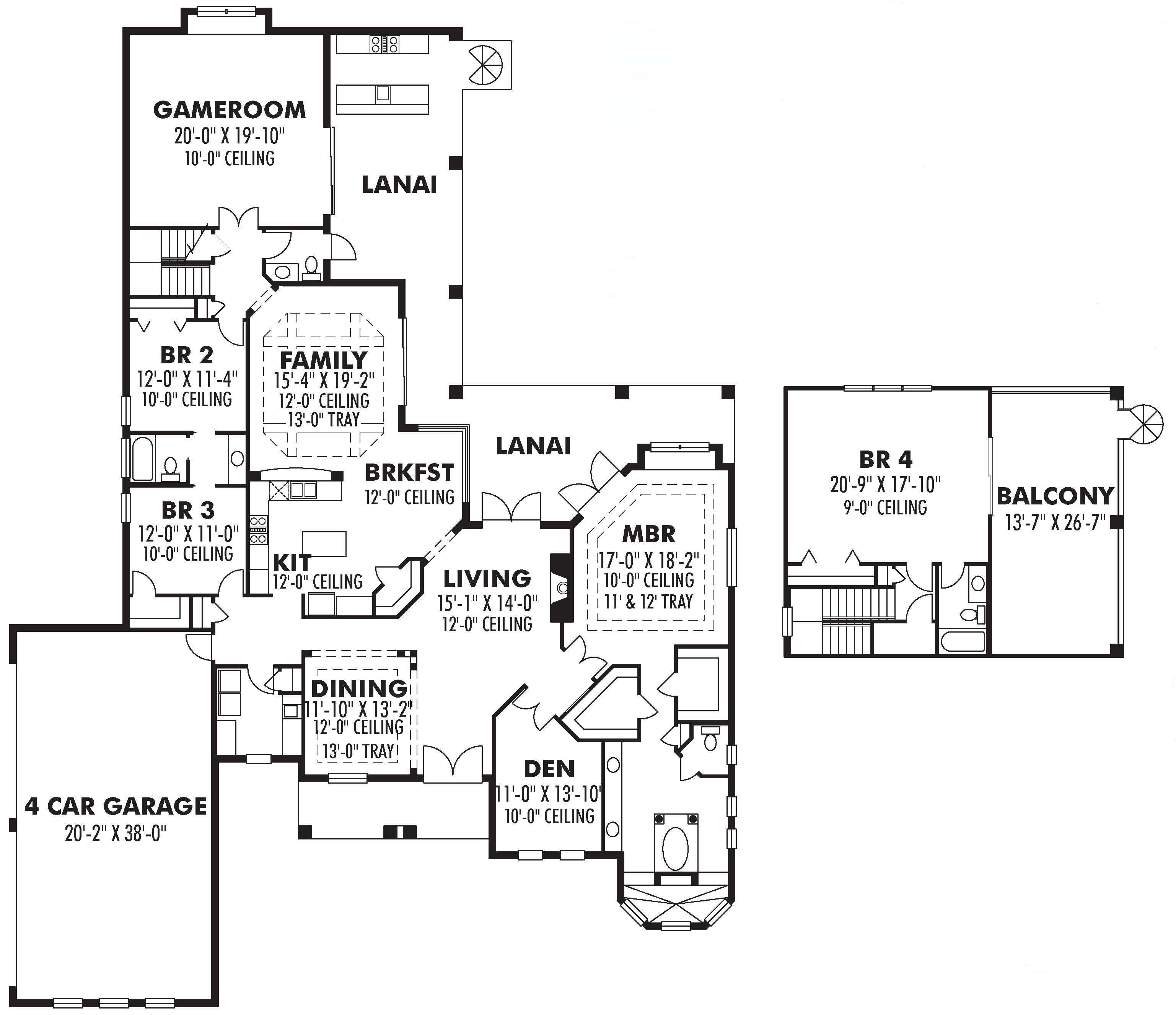 Floor Plan First Story