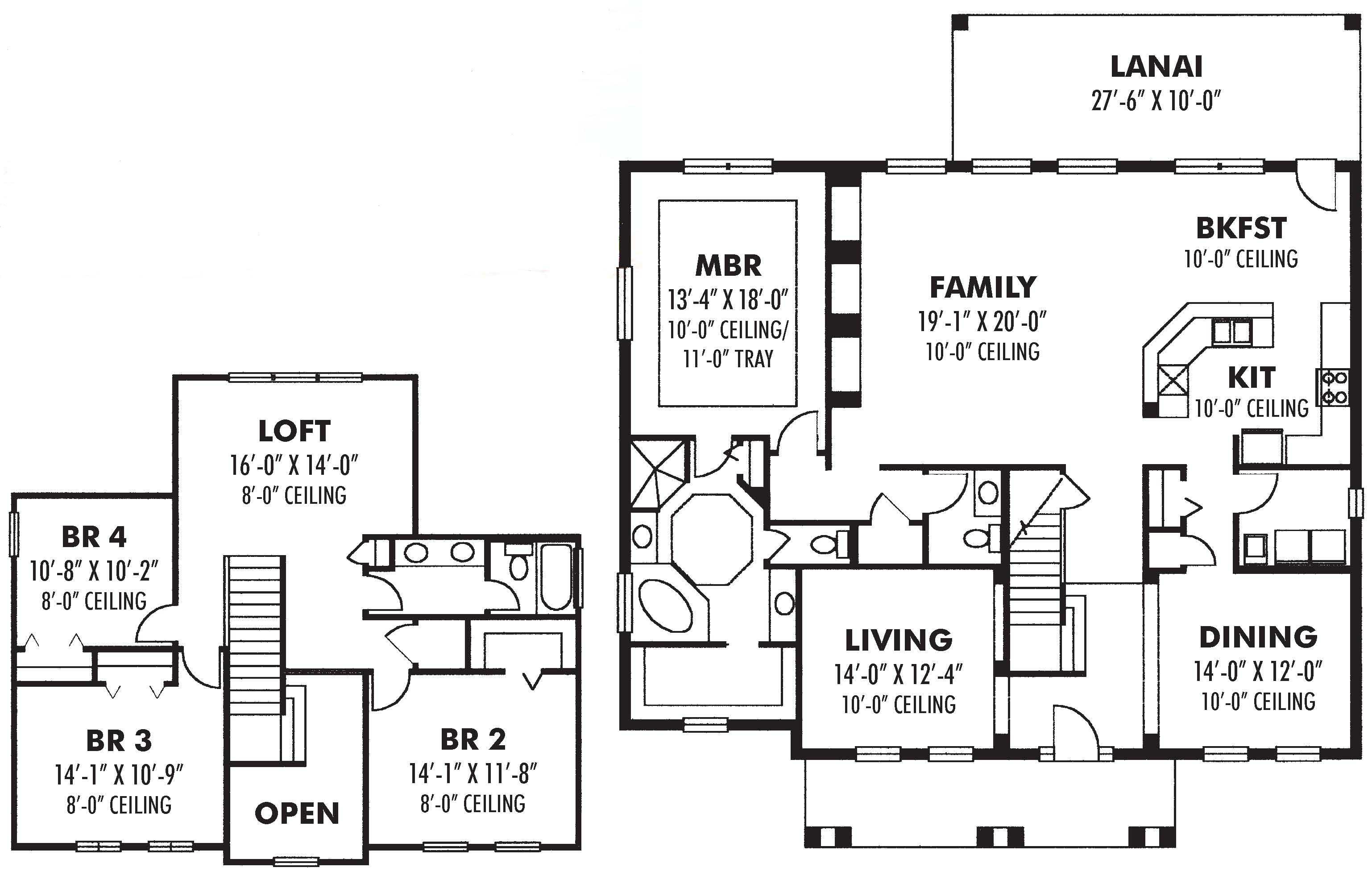 Floor Plan First Story