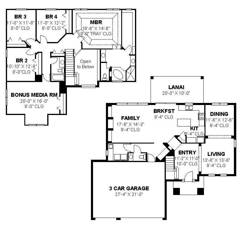 Floor Plan First Story