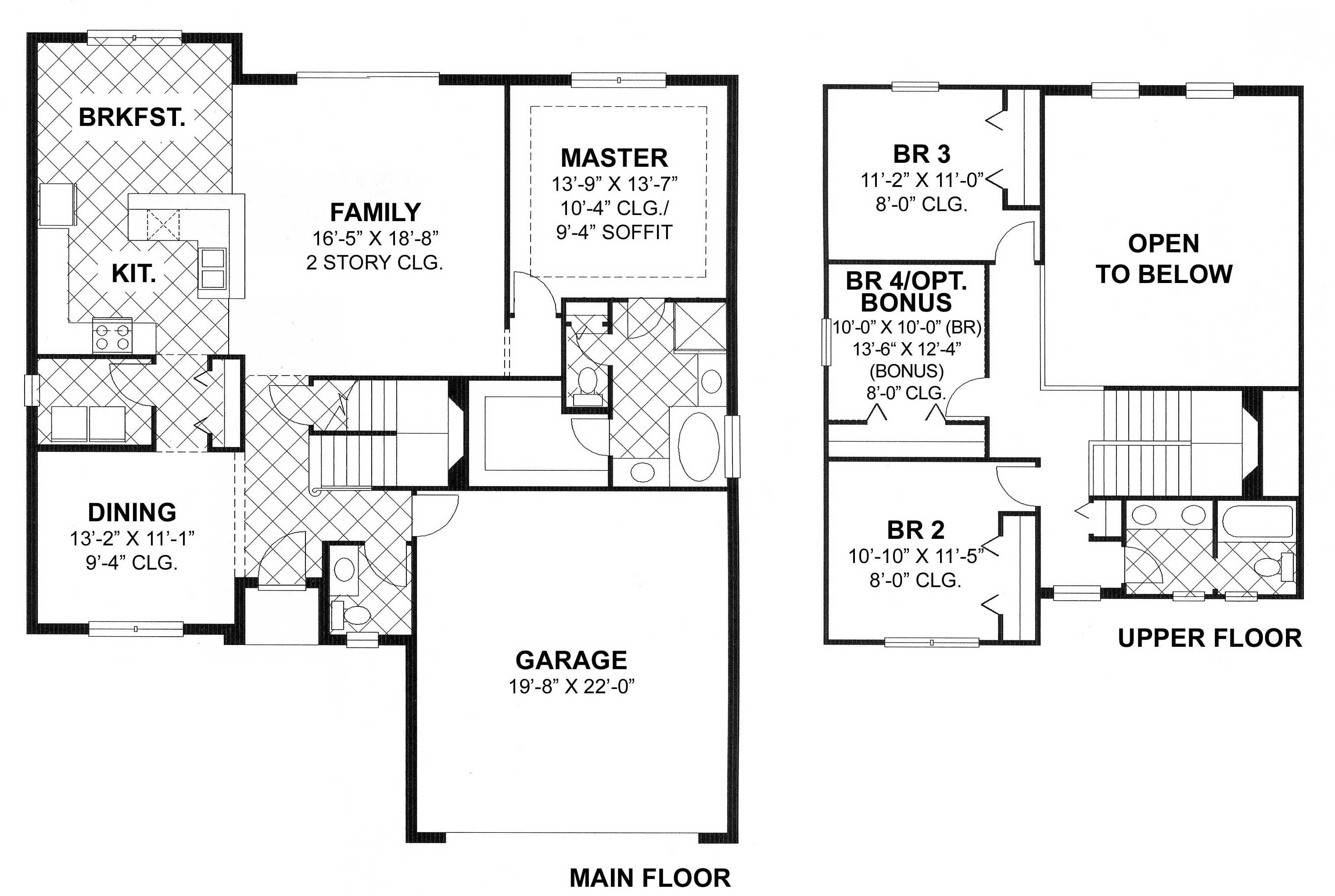 Floor Plan First Story