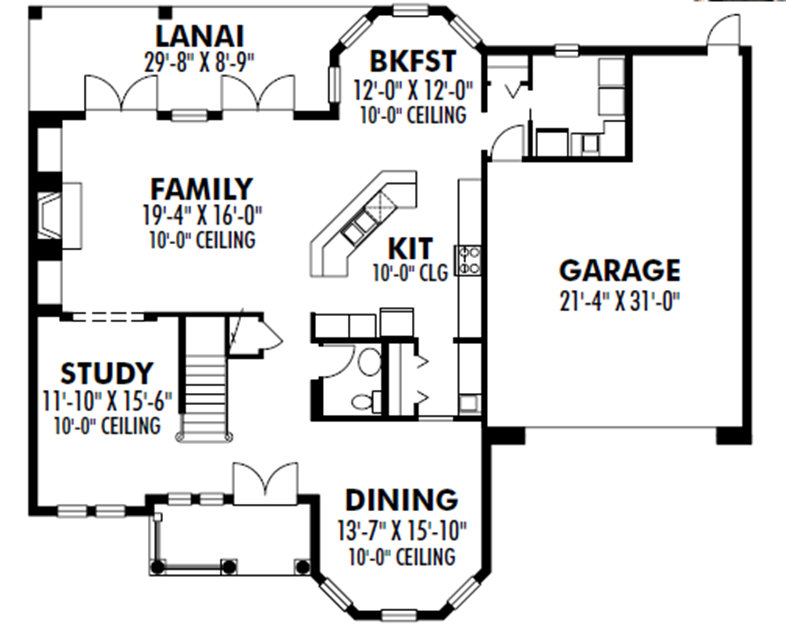 Floor Plan Main Level
