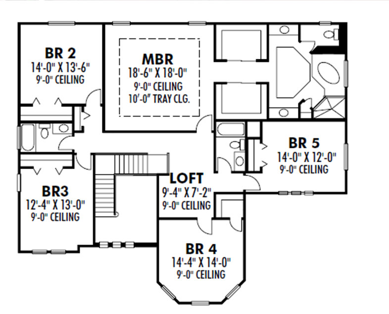 Floor Plan Upper Level