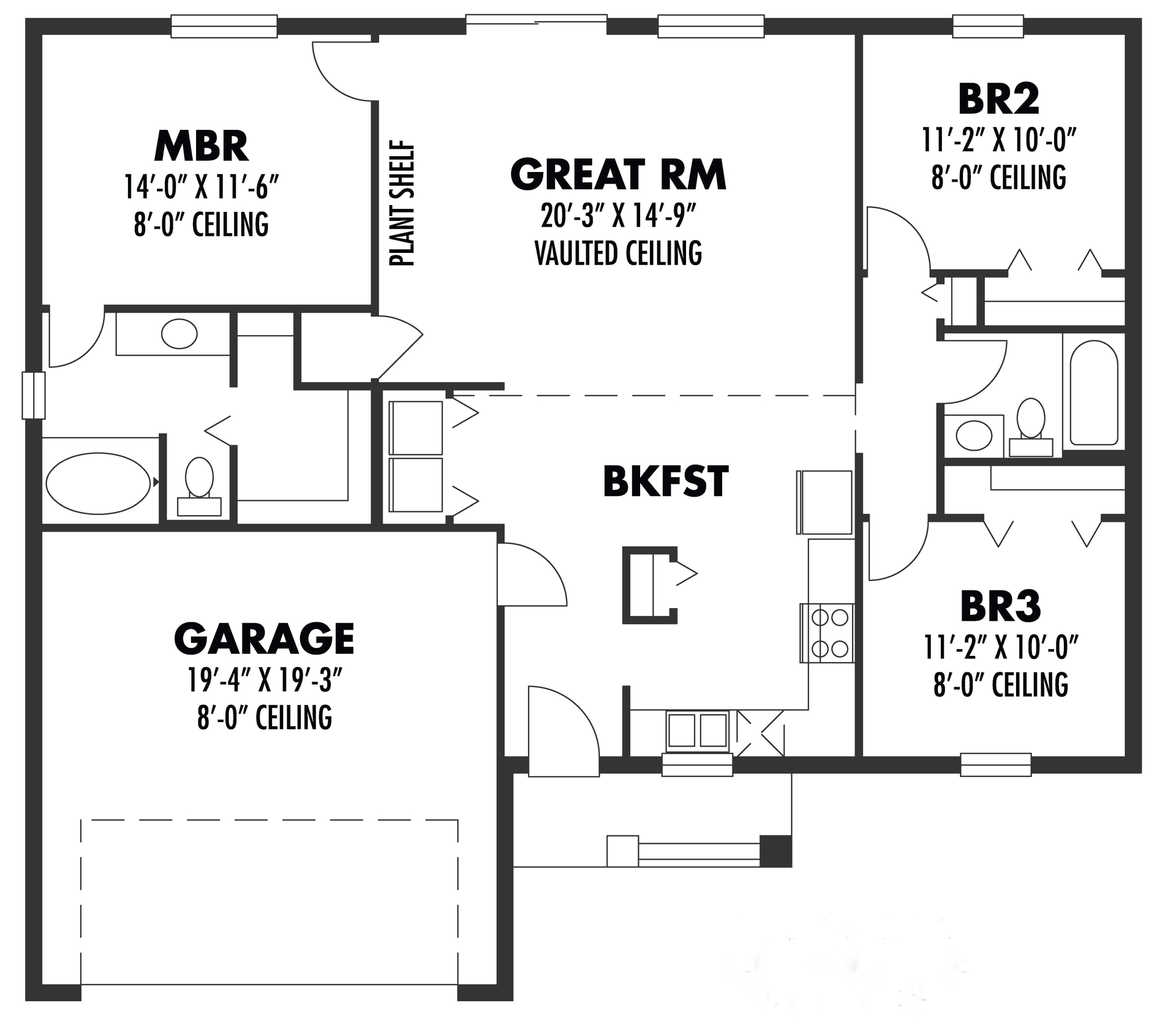 Floor Plan First Story