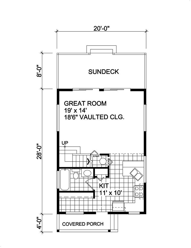 MAIN LEVEL FLOOR PLAN