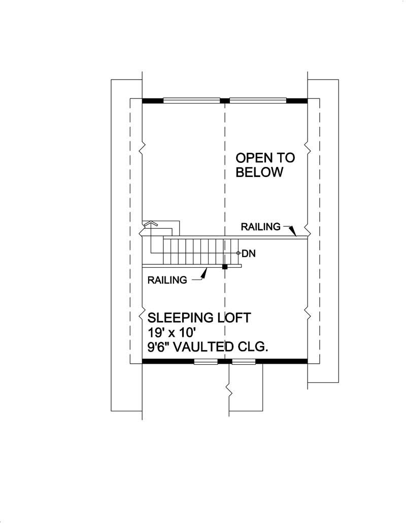 SECOND LEVEL FLOOR PLAN