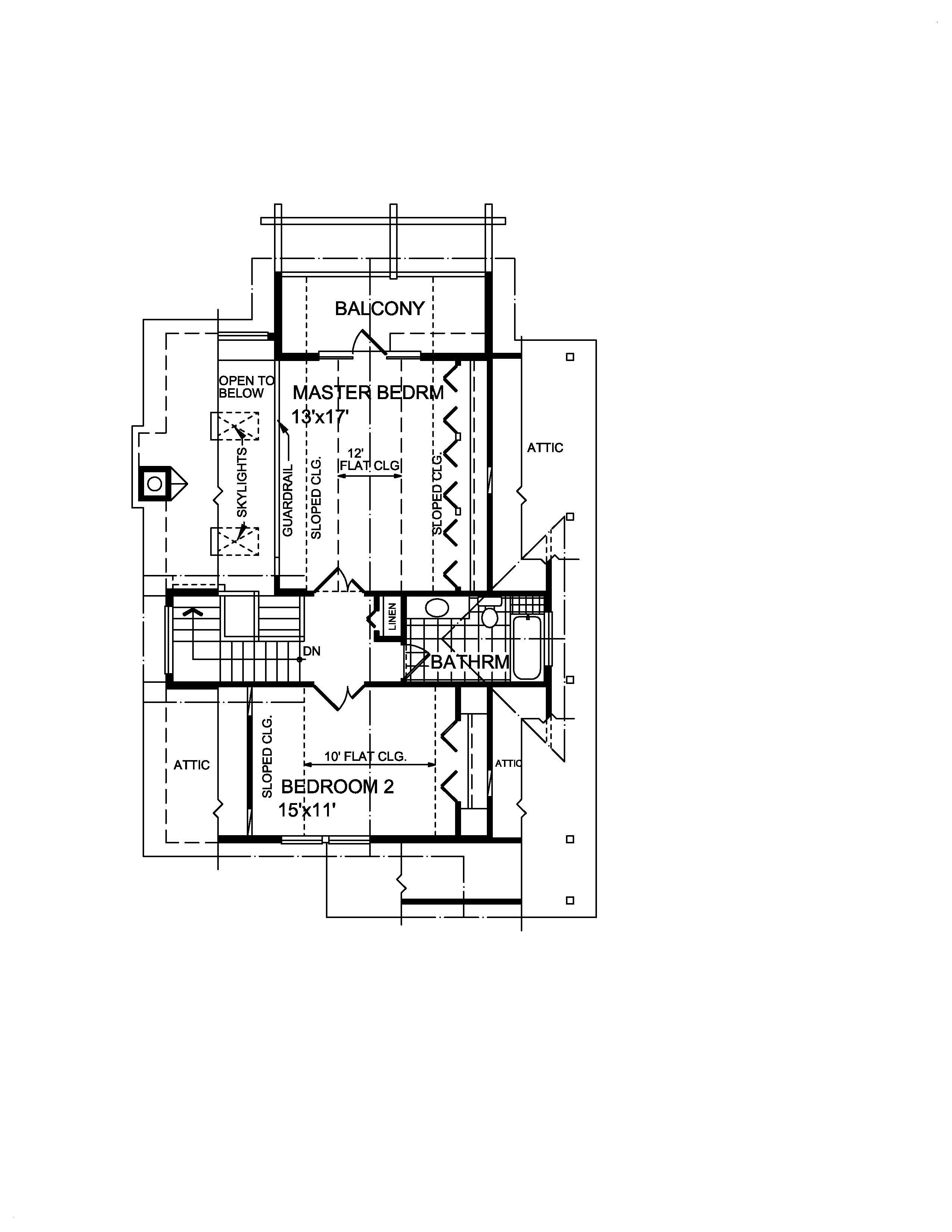 Floor Plan Second Story