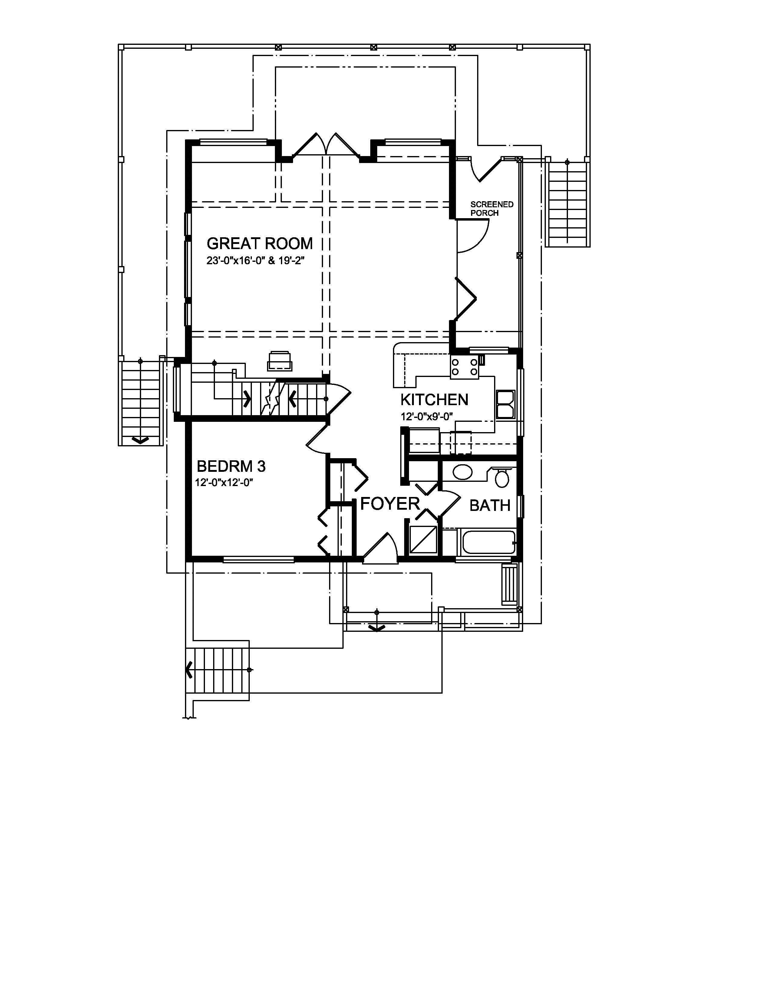 Floor Plan First Story