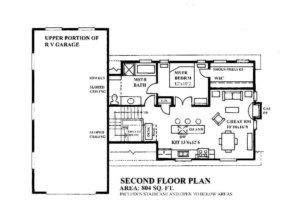 Floor Plan Upper Level