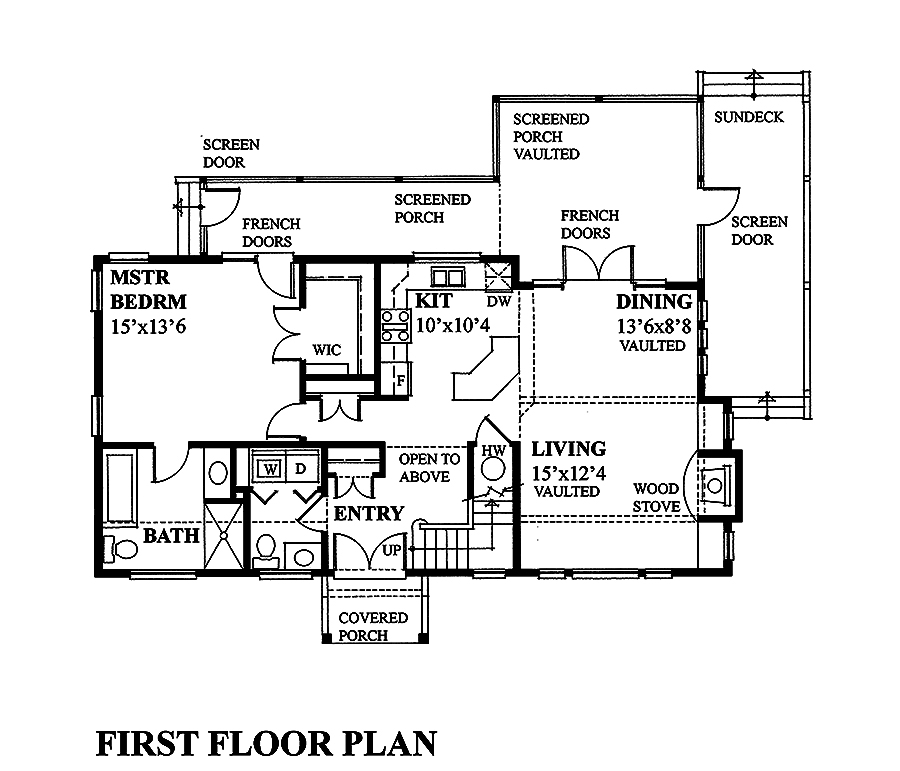 Floor Plan Main Level