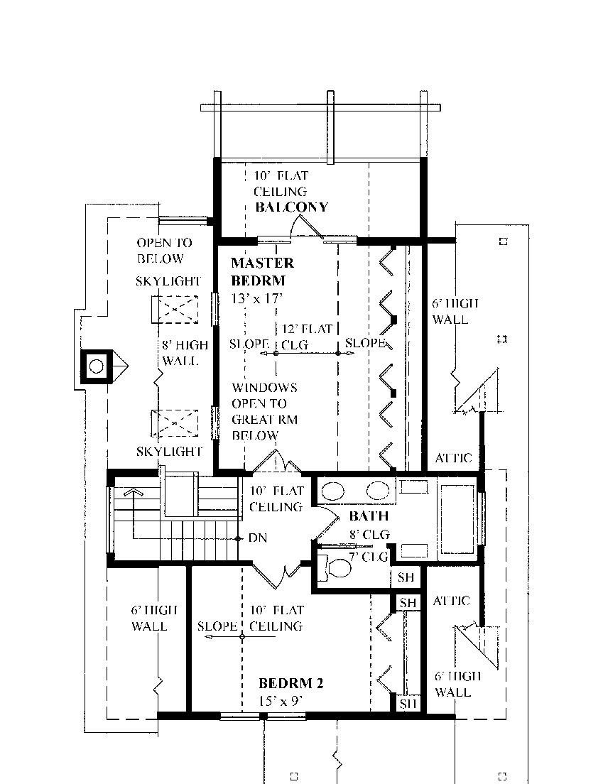 Floor Plan Upper Level