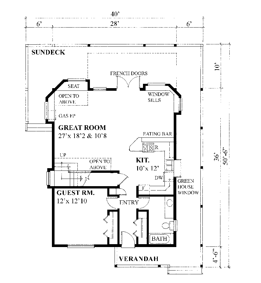 Floor Plan Main Level