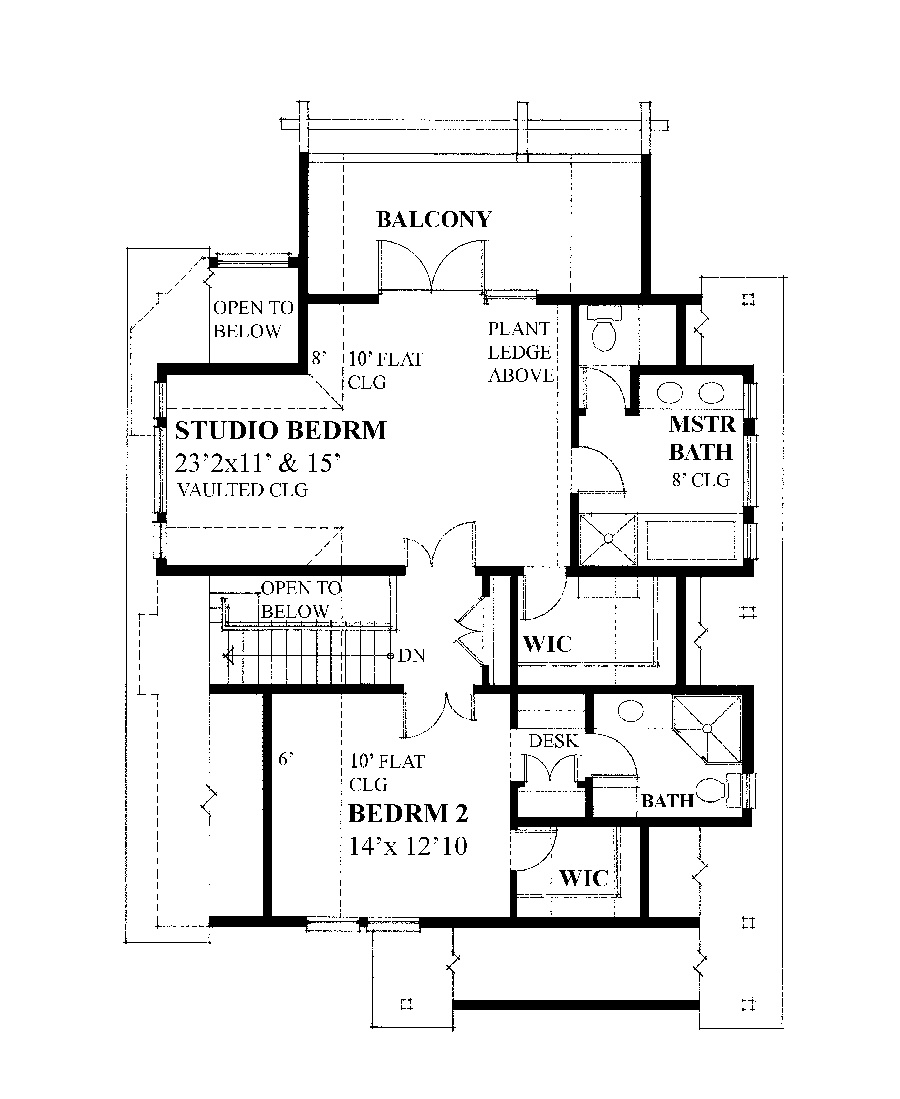 Floor Plan Upper Level