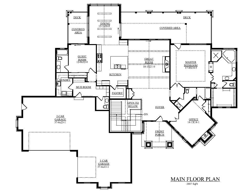 Floor Plan First Story