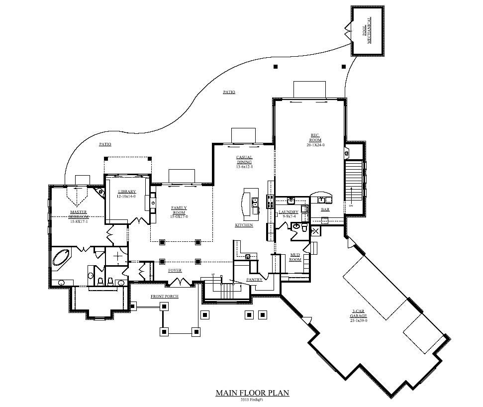 Floor Plan First Story