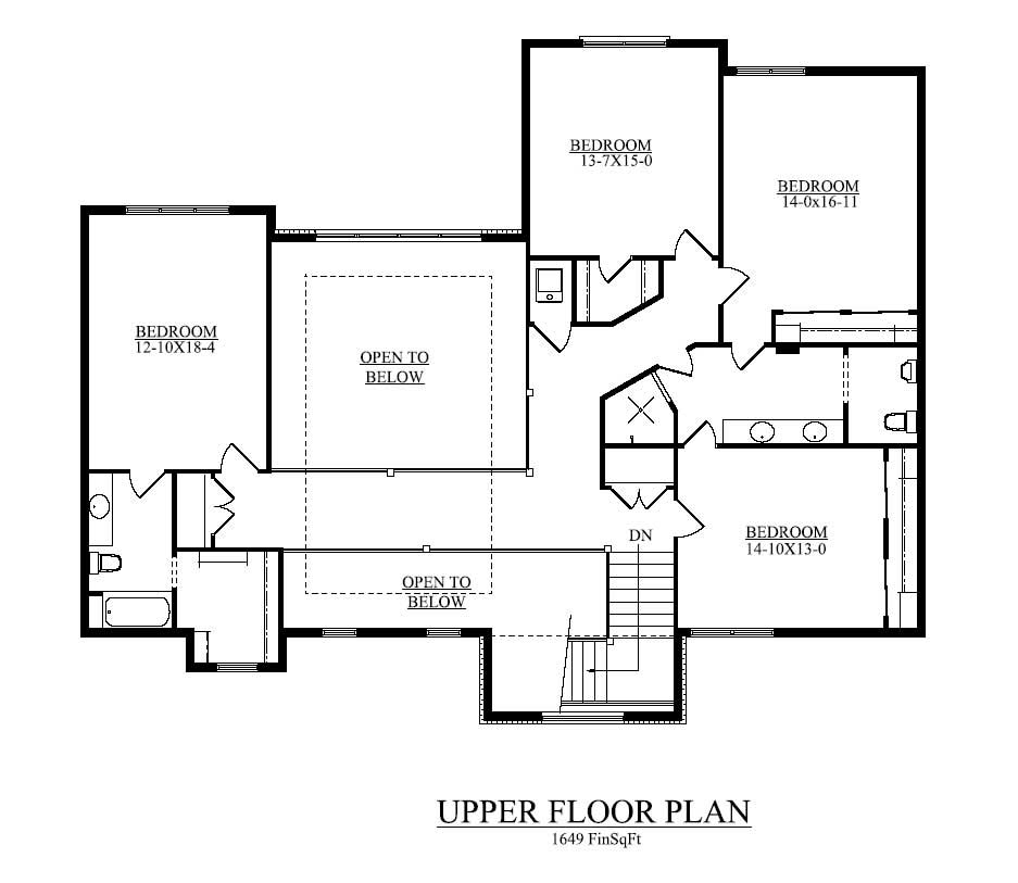 Floor Plan Second Story