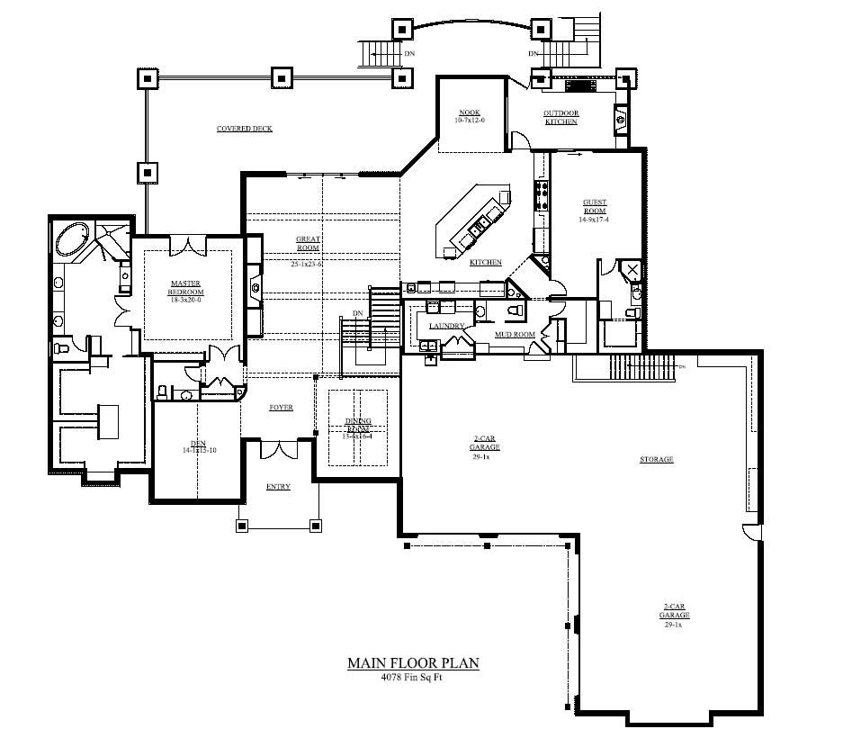 Floor Plan First Story