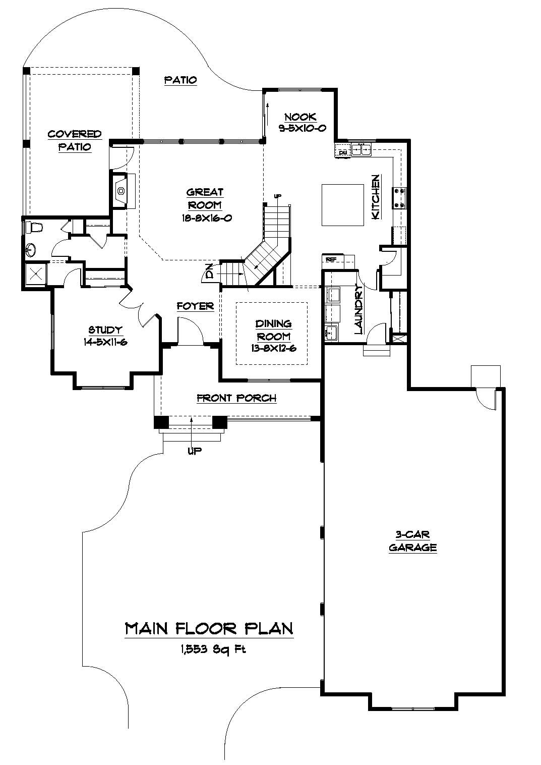 MAIN LEVEL FLOOR PLAN